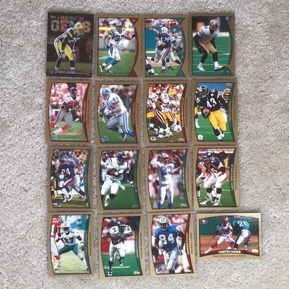 Vintage 1998 Tops NFL Trading Cards, Lot of 16 Cards - Picture 8 of 8